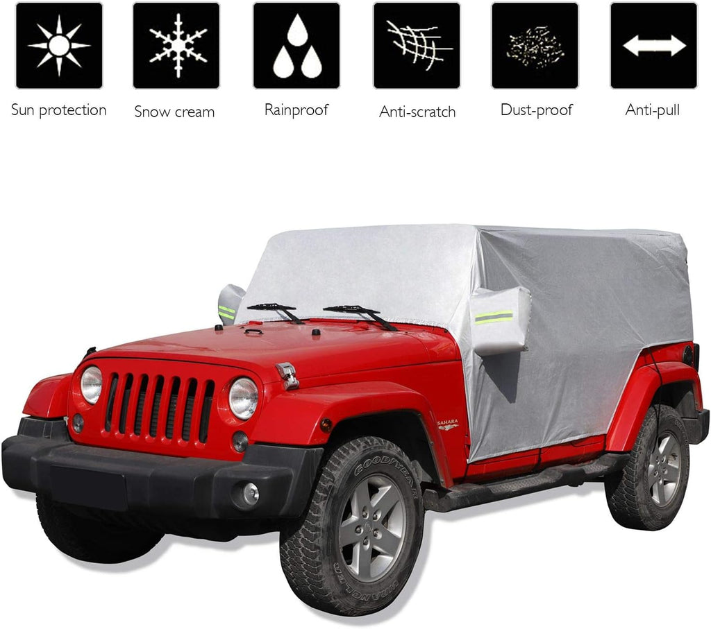 Car Cover Weatherproof Pack of 2 J556