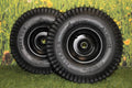 Matte Black 15x6.00-6 Lawn & Garden Tires & Wheels Set of 2 K2918