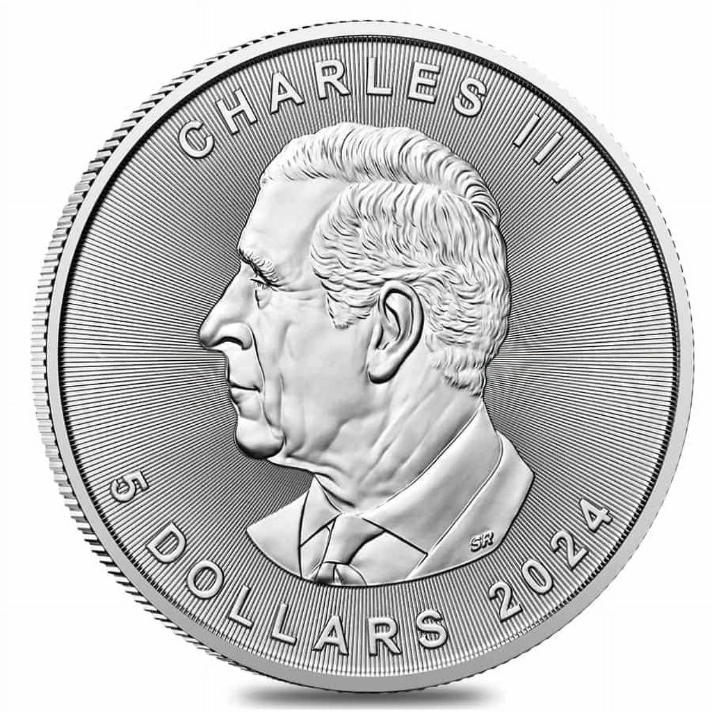 1 oz Canadian Silver Maple Leaf Coin E3964