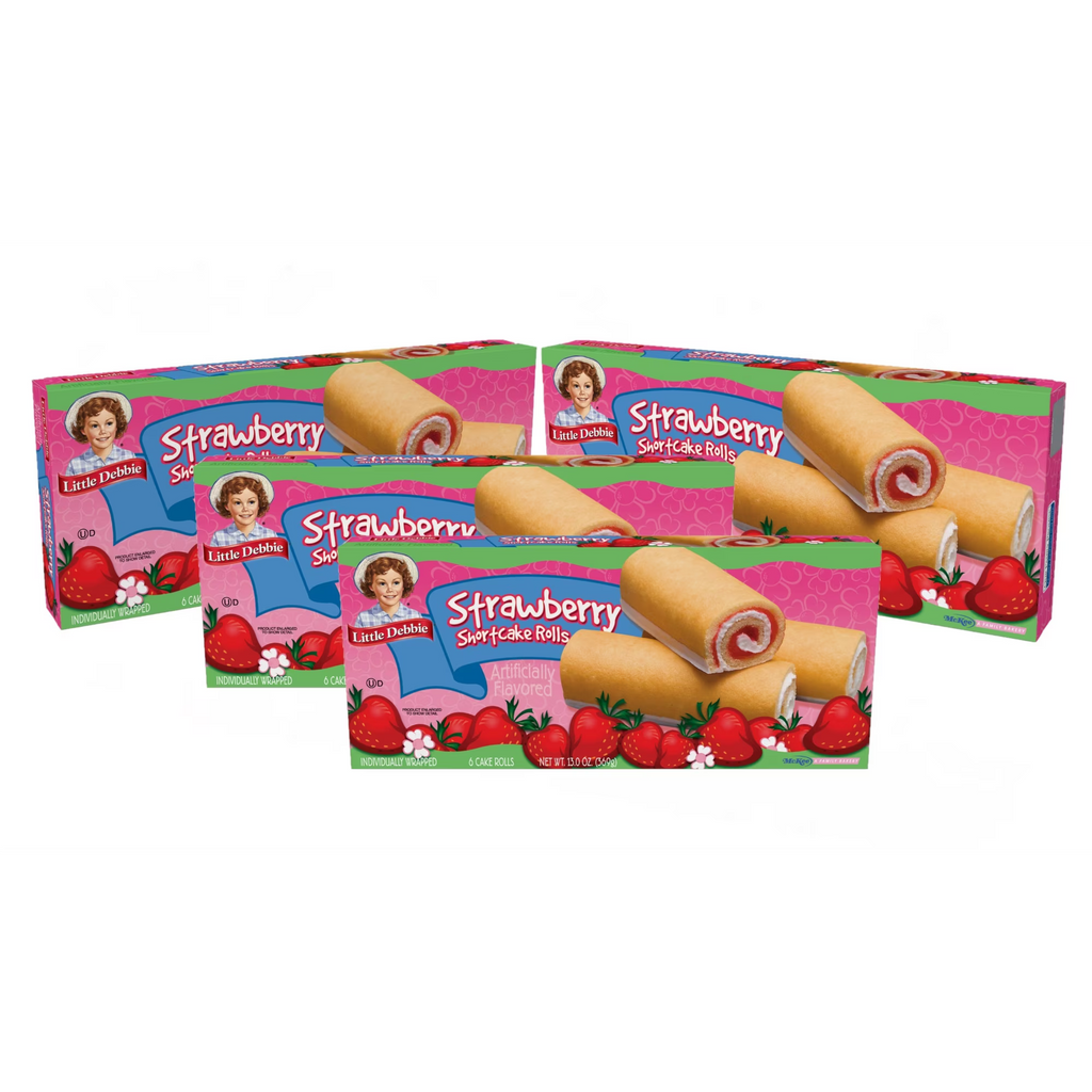 Strawberry Shortcake Rolls, 4 Boxes P243