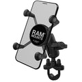 Large Phone Mount with Handlebar U-Bolt Base and Short Arm B2199