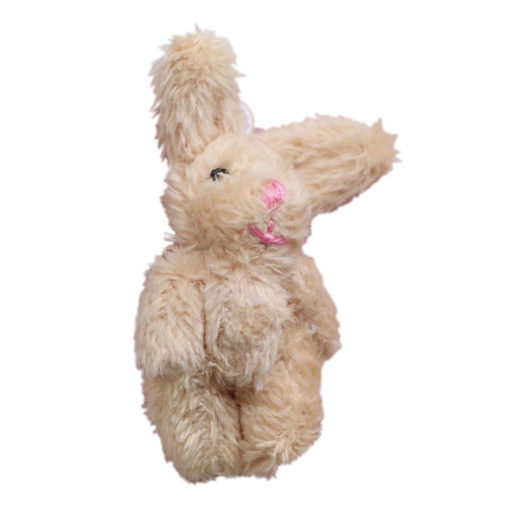 Khaki Rabbit Miniature Plush Doll E750811