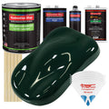 British Racing Green Urethane Basecoat Clearcoat Car Auto Paint Medium Gallon Kit N4228