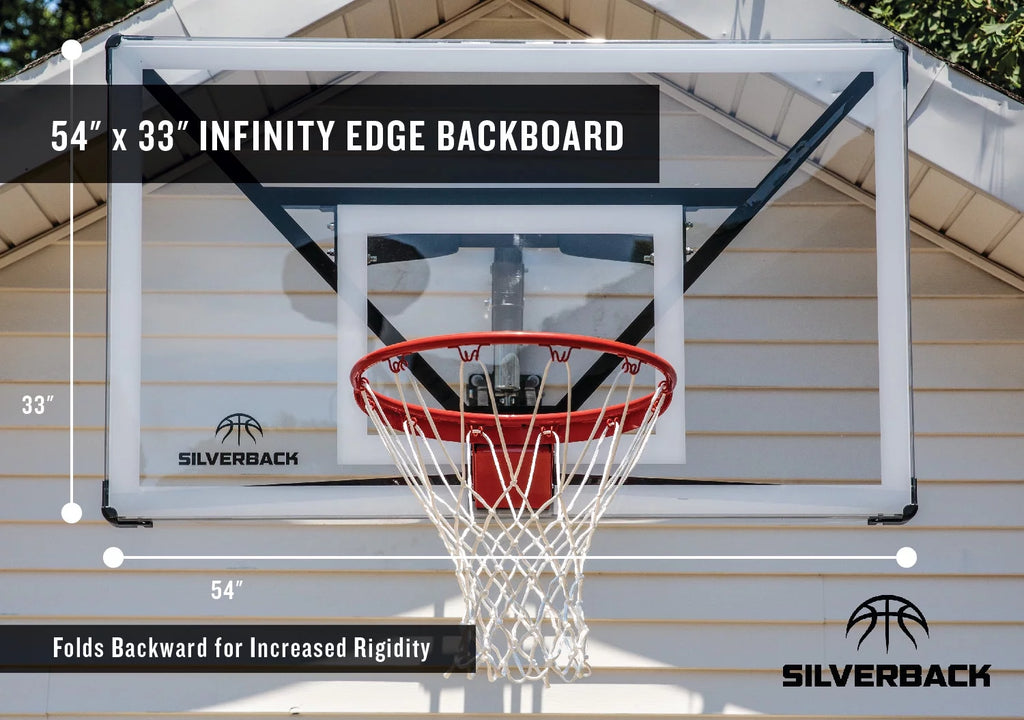 Wall Mounted Adjustable-Height Basketball Hoop U994