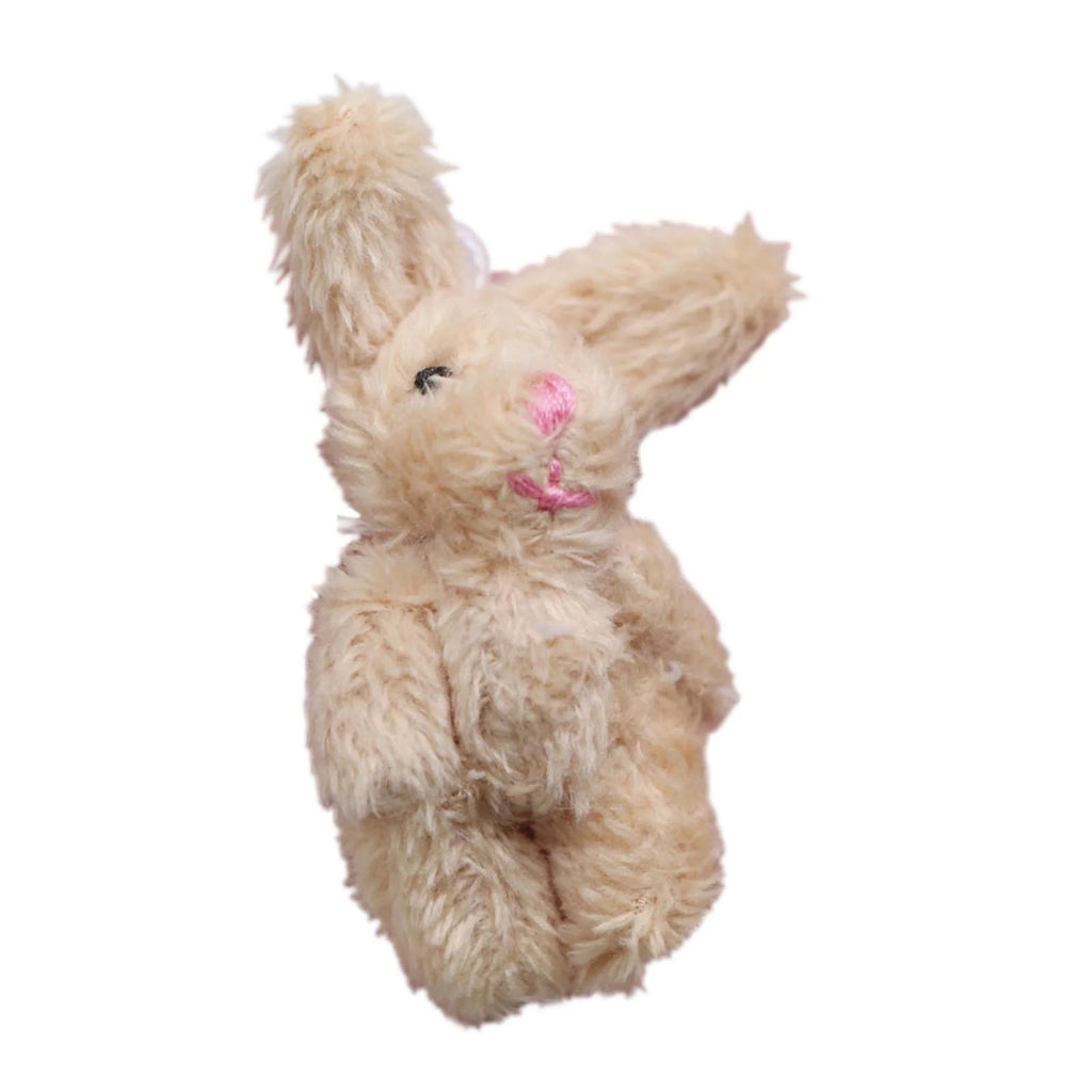 Khaki Rabbit Miniature Plush Doll E750811
