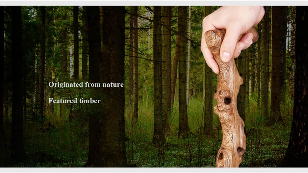 Wood Cane with Curved Handle Walking Stick W846