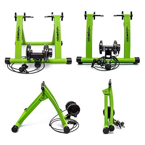 Blue/Green 6 Gears Indoor Bicycle Resistance Trainer L157738