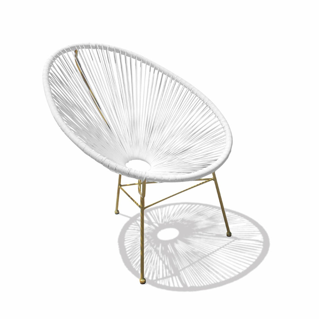 White Lightning Outdoor Lounge Chair X374006