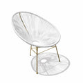 White Lightning Outdoor Lounge Chair X374006