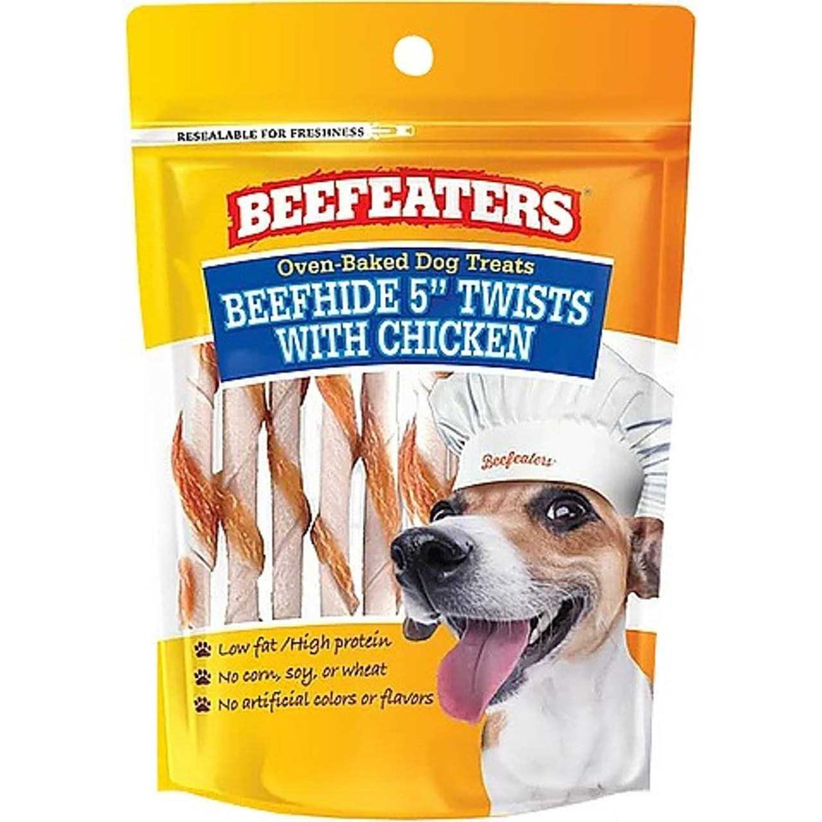 Oven Baked Beefhide Chicken Twists Dog F960