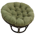 Sage Green Microsuede Papasan Cushion O70837