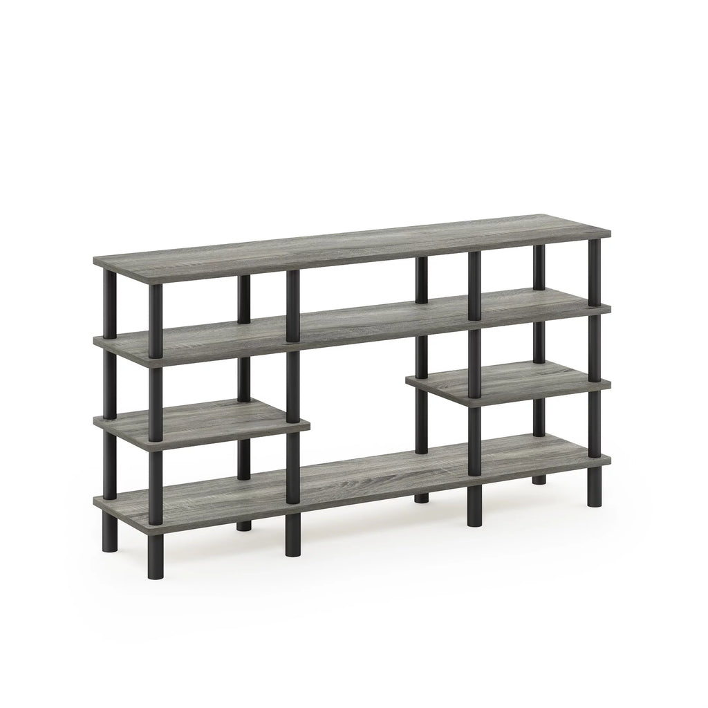 4-Tier Espresso Black TV Stand P41325