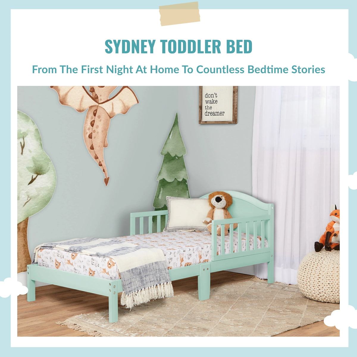 Black Toddler Bed B536503