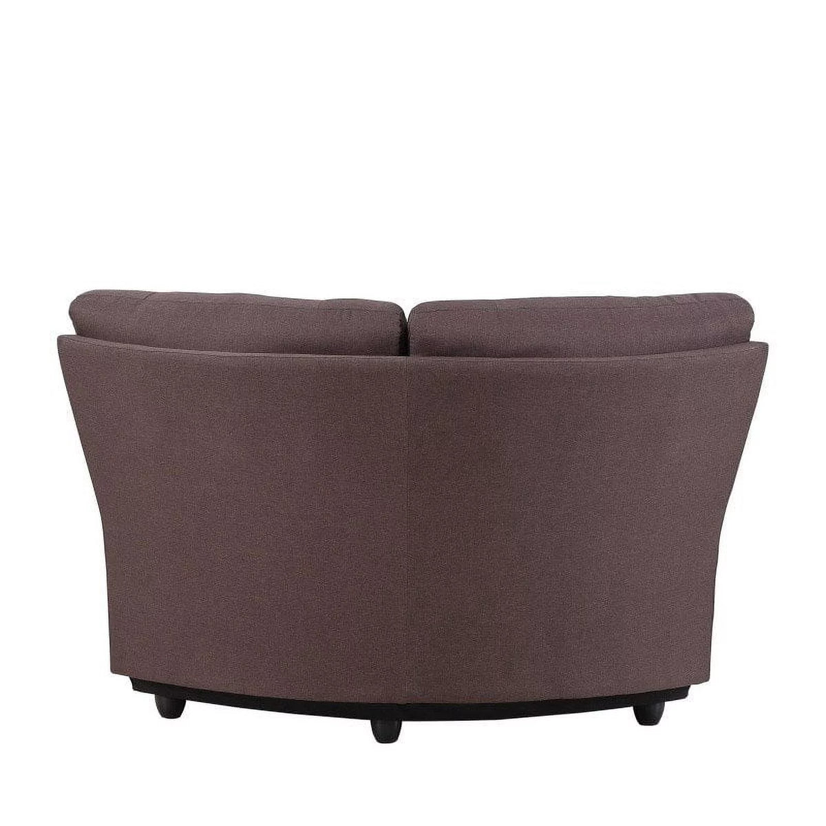 Brown Fabric Power Reclining Sectional X193167