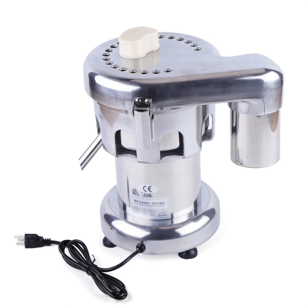 Silver Stainless Steel Commercial Electric Fruit Juicer Machine 2800r/min AC110V K780762
