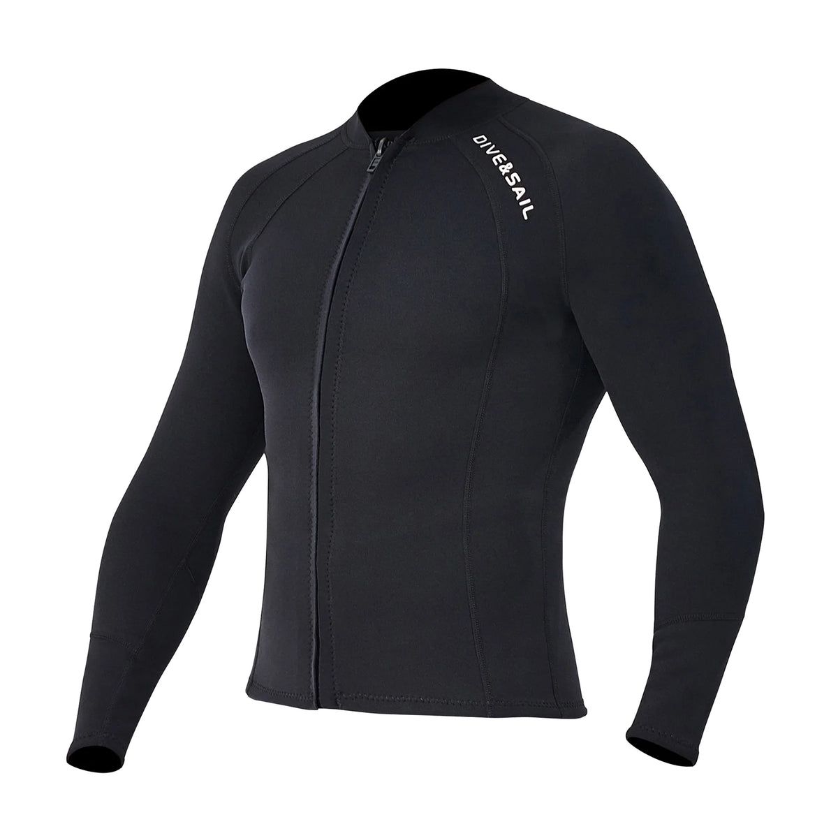 2mm Neoprene Front Zipper Wetsuits Jacket Long Sleeves Z4830