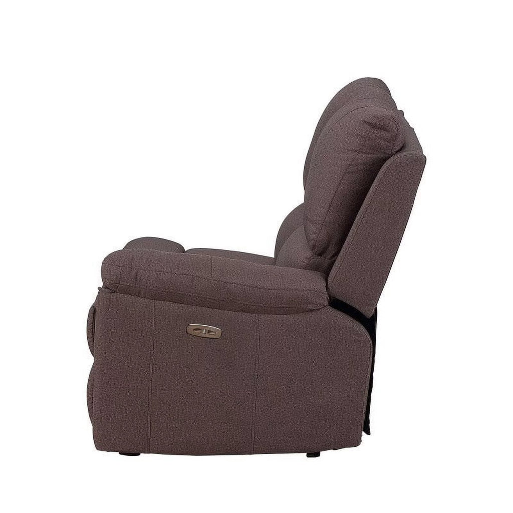 Brown Fabric Power Reclining Sectional X193167
