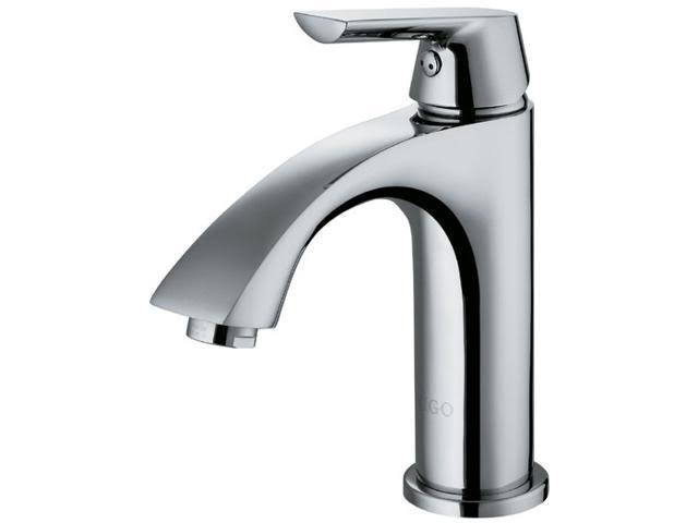 Chrome Single Hole Bathroom Faucet N2073