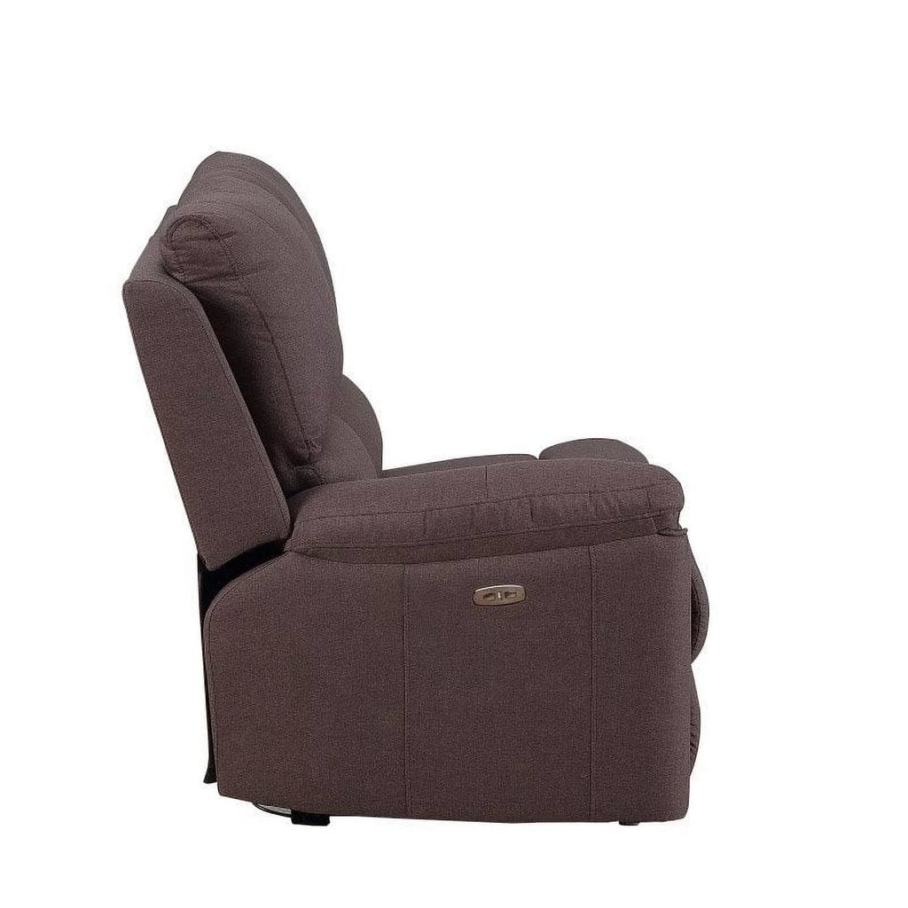 Brown Fabric Power Reclining Sectional X193167