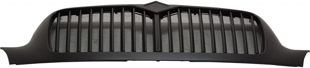 Black Vertical Bar Grille with Bug Screen A191024