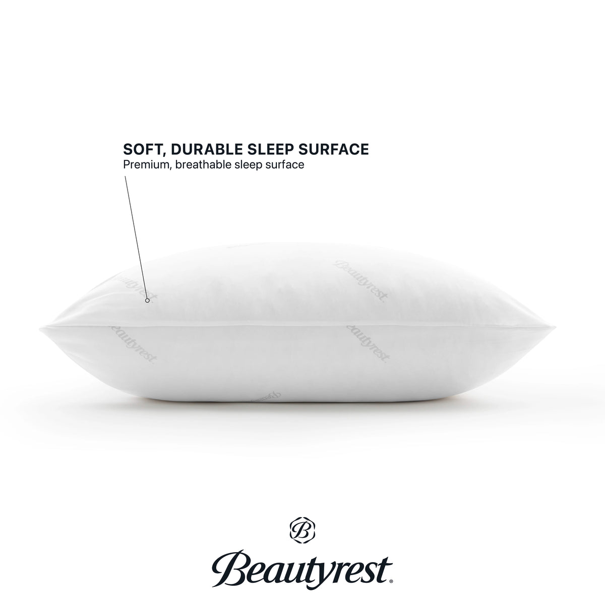 King Size Polyester Bed Pillow 2 Pack X9928