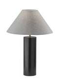 Black Poplar Wood Table Lamp T126