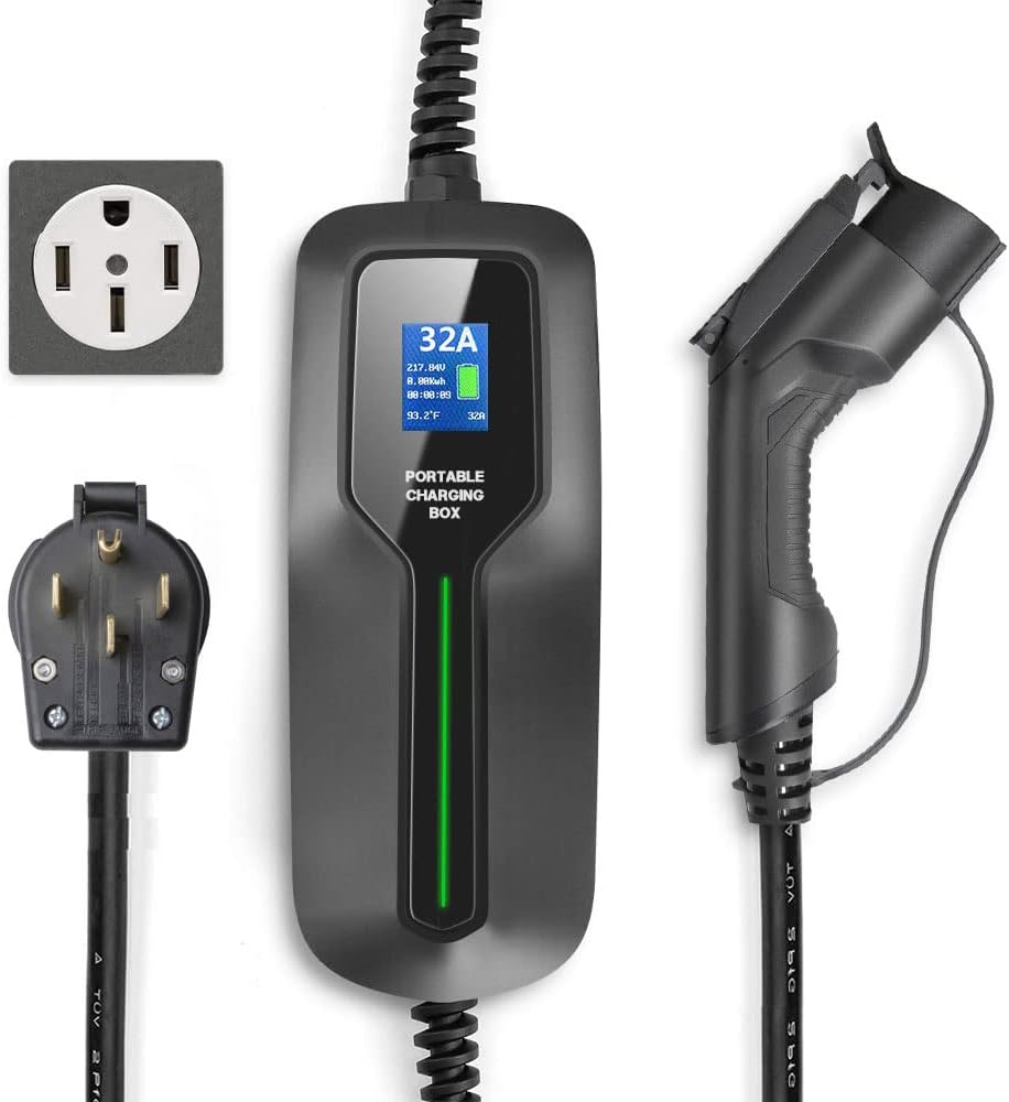 32 Amp Level 2 Portable EV Charger with NEMA14-50 E4071