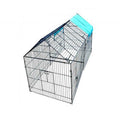 Large Metal Chicken Coop Run Enclosure with Waterproof Cover S331