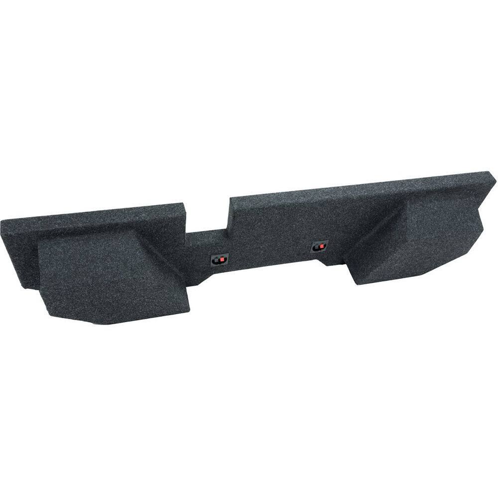 Dual Upfire Enclosure for Dodge Ram Quad Cab 2002 u0026 Up (12 inch) E353