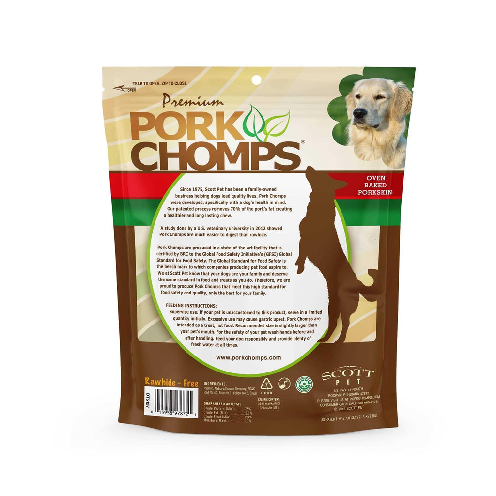 Pork Chomps Bacon Knotz Pet Supplies H4640