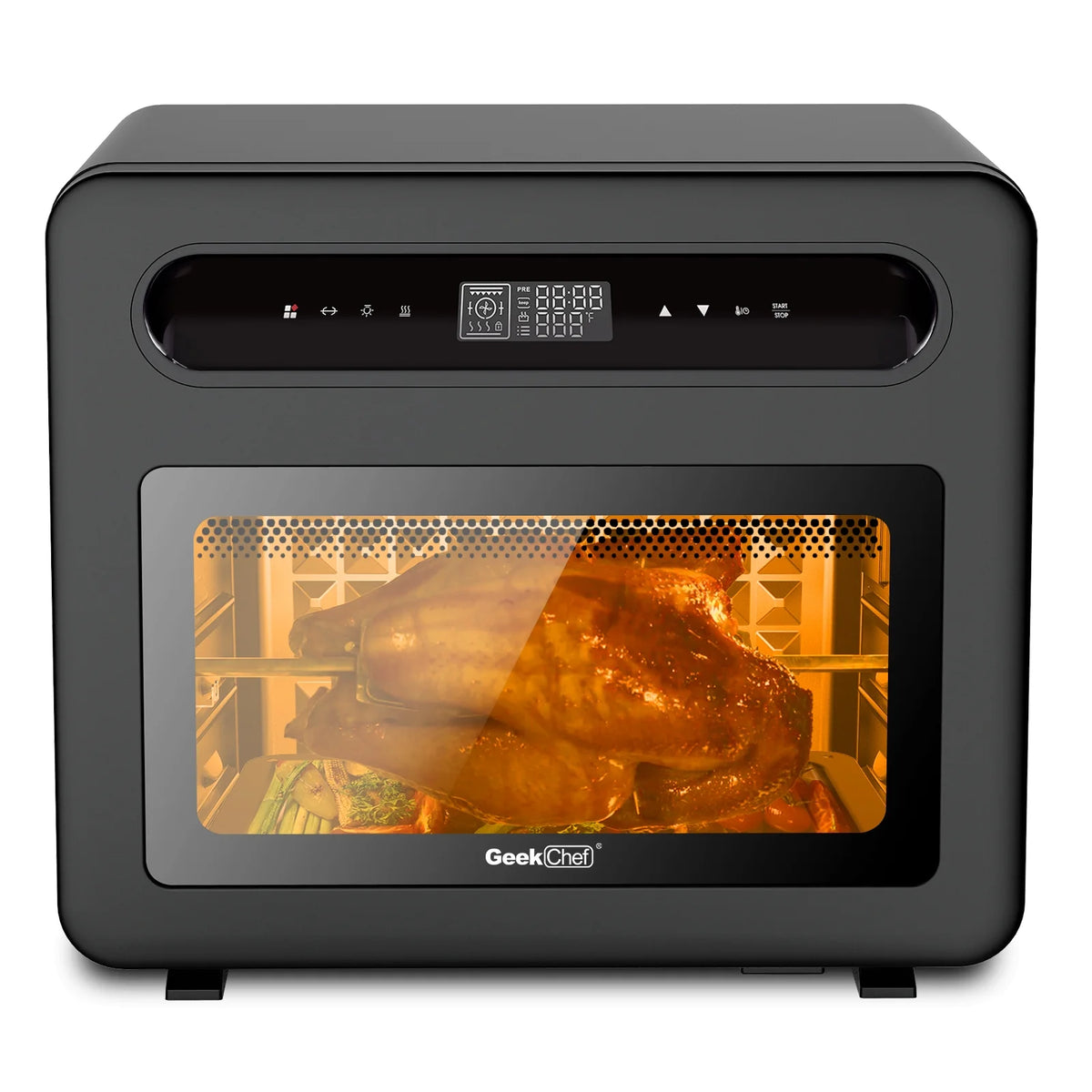 Extra Large Capacity 26 QT Air Fryer Toast Oven Combo with Rotisserie and Dehydrator V412830