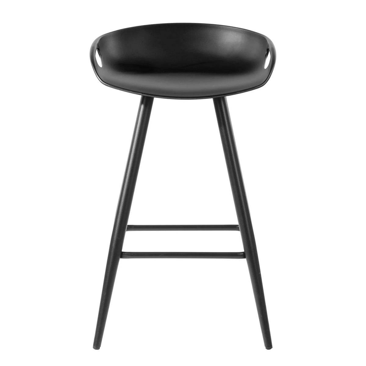 24" Counter Stools Set of 2 Black Q33816