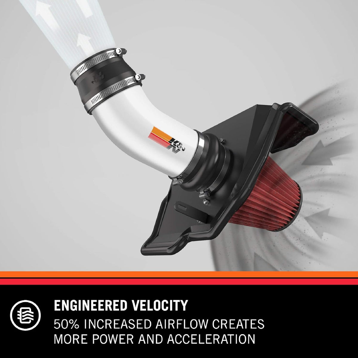 Cold Air Intake Kit Compatible with 2012-2015 Chevy Camaro 3.6L V6 Z63060