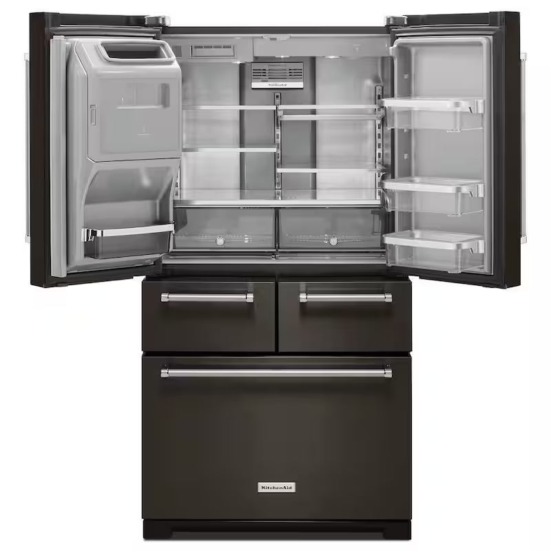 25.8 cu. ft. Black Stainless French Door Refrigerator H918597