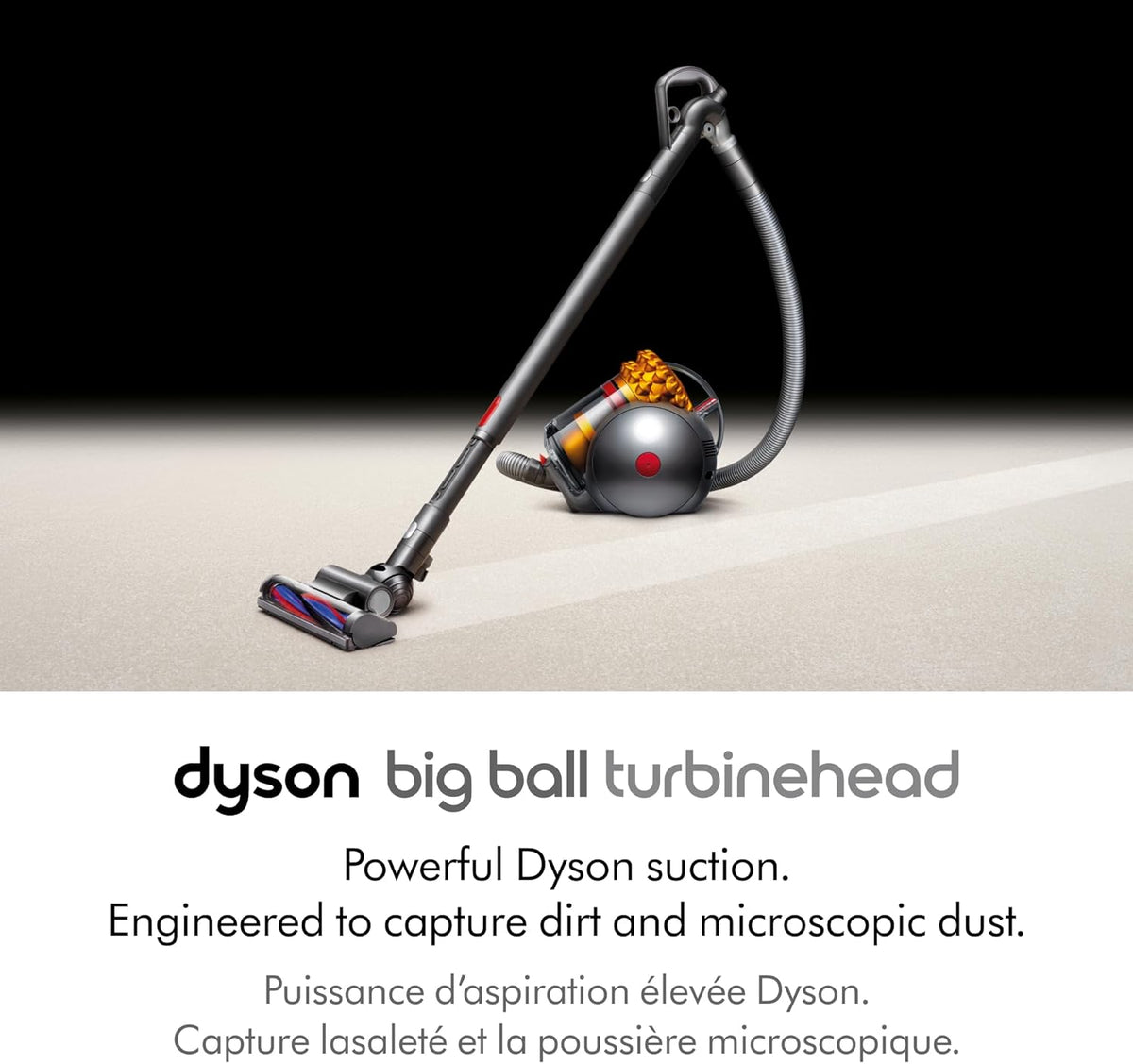 Big Ball Bagless Canister Vacuum Cleaner Y17200