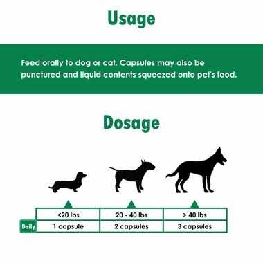 Softgel Capsules for Cats Small Dogs O852974
