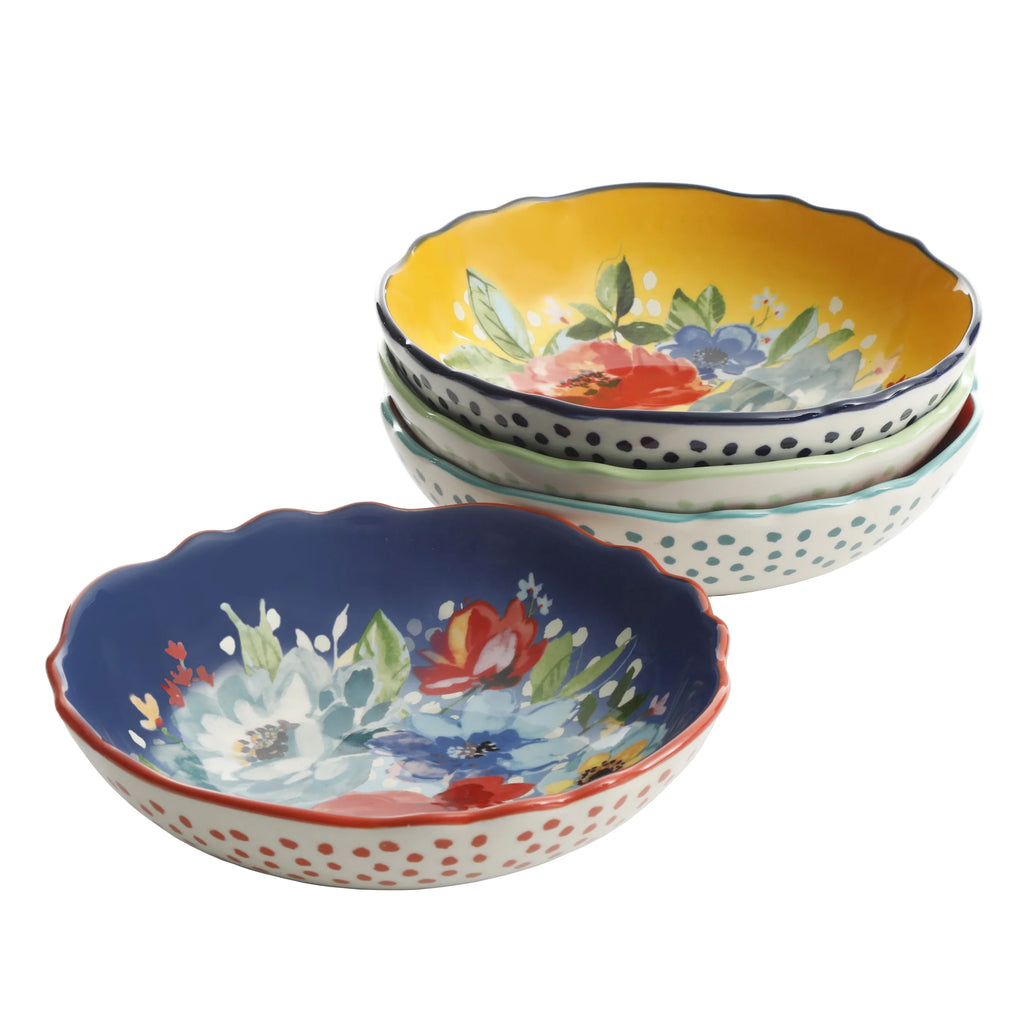 4-Piece Pasta Bowl Set N844