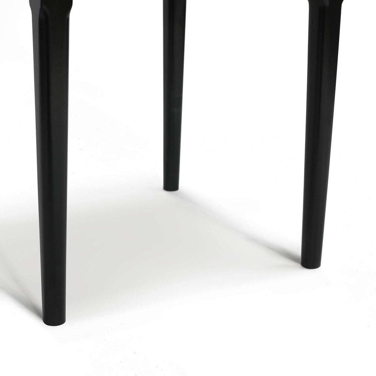 18x22 White Marble Side Table with Walnut Leg M741580
