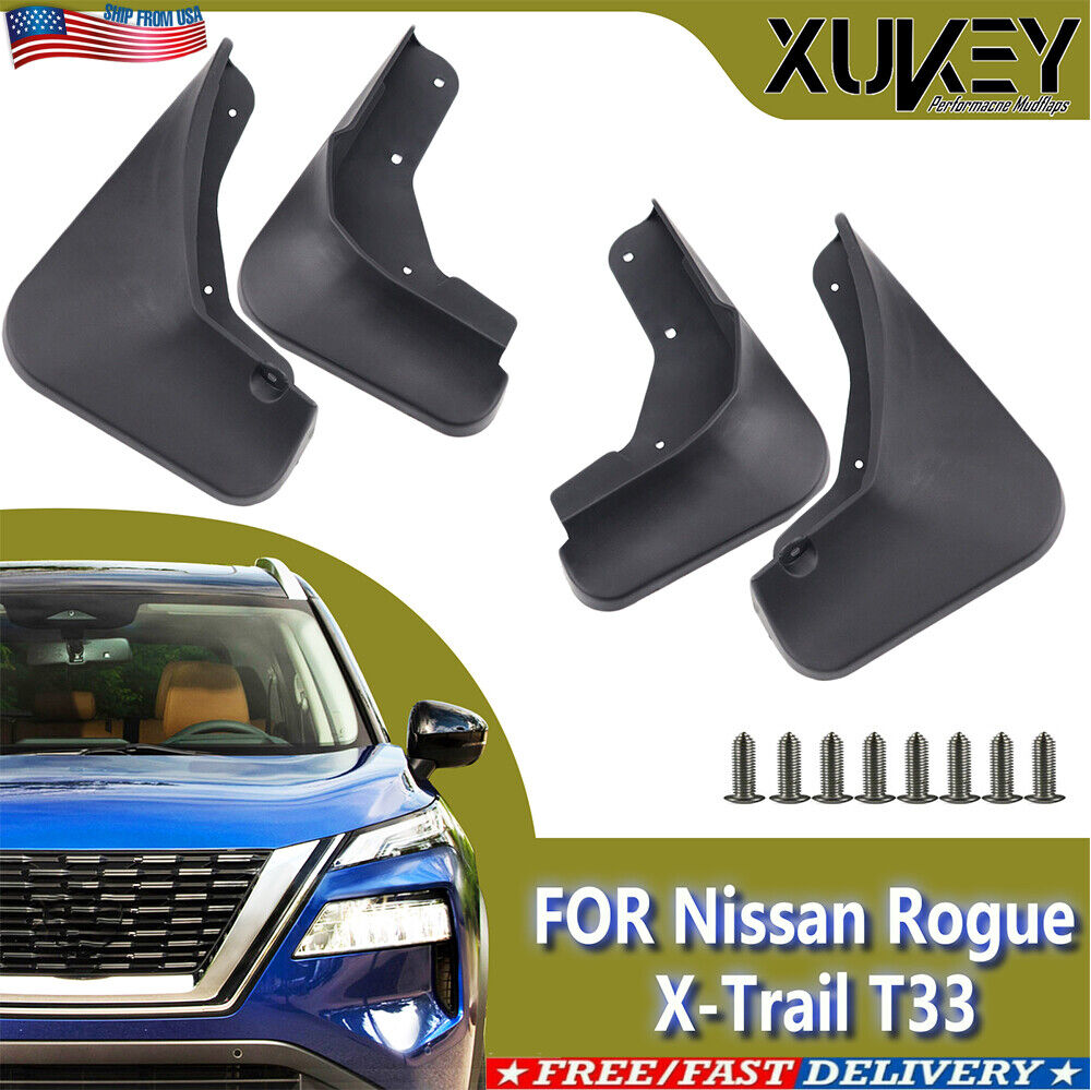 4X Mud Flaps For Nissan Rogue X-Trail 2021 2022 2023 J272