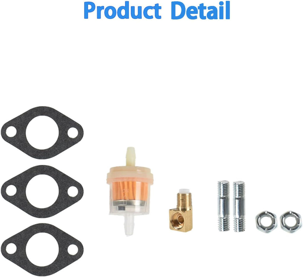 Carburetor Replacement with 134 CID Gas Engines Pack of 2 N9659