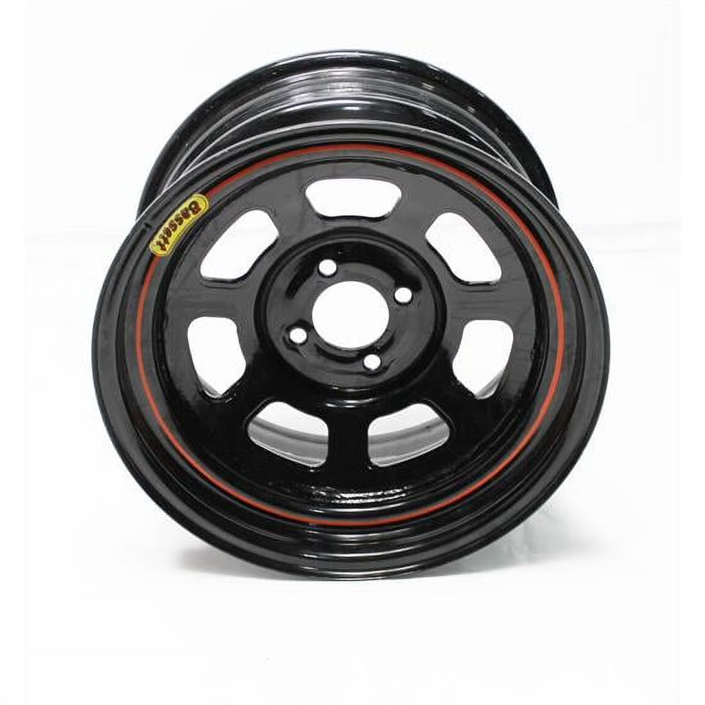Black 15X8 D-Hole Wheel C443381