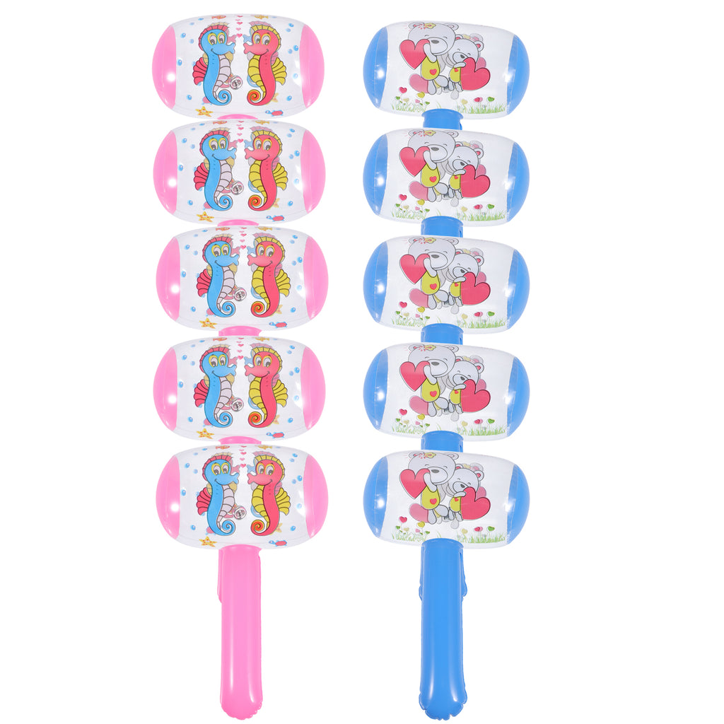 36 Pcs Inflatable Hammer Toy with Bell N155075