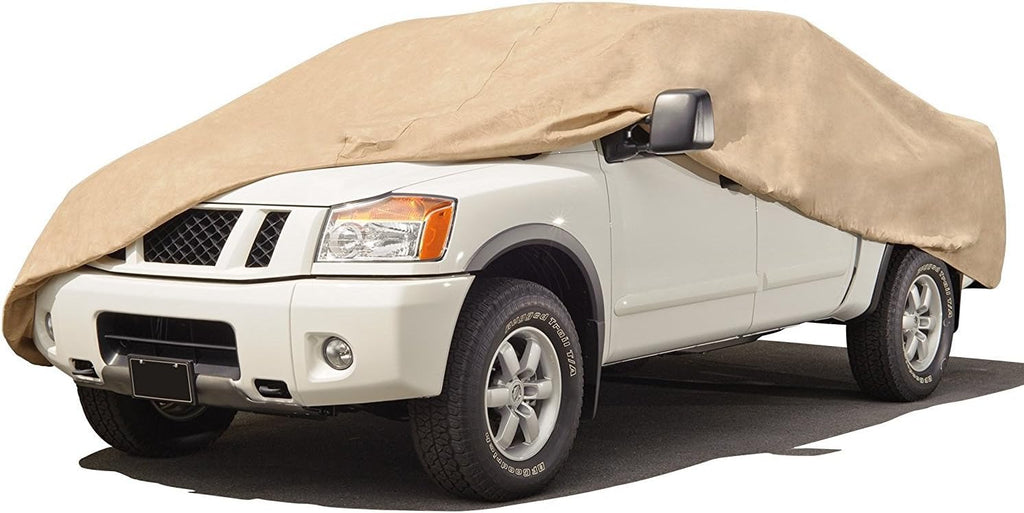 Tan Waterproof Truck Cover, Size 3: Standard Cab Max Bed Length 7' 6 W559