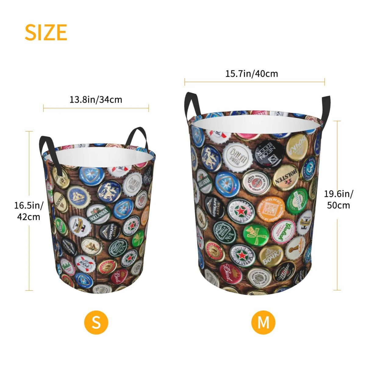Waterproof Foldable Laundry Hamper with Handles I2661