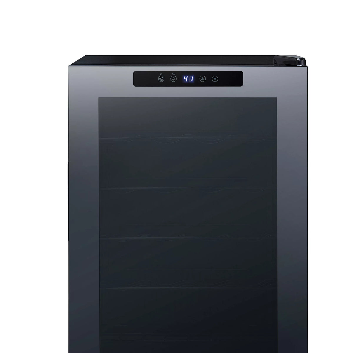 24 Bottle Dual Temperature Zone Wine Cooler Refrigerator Q813