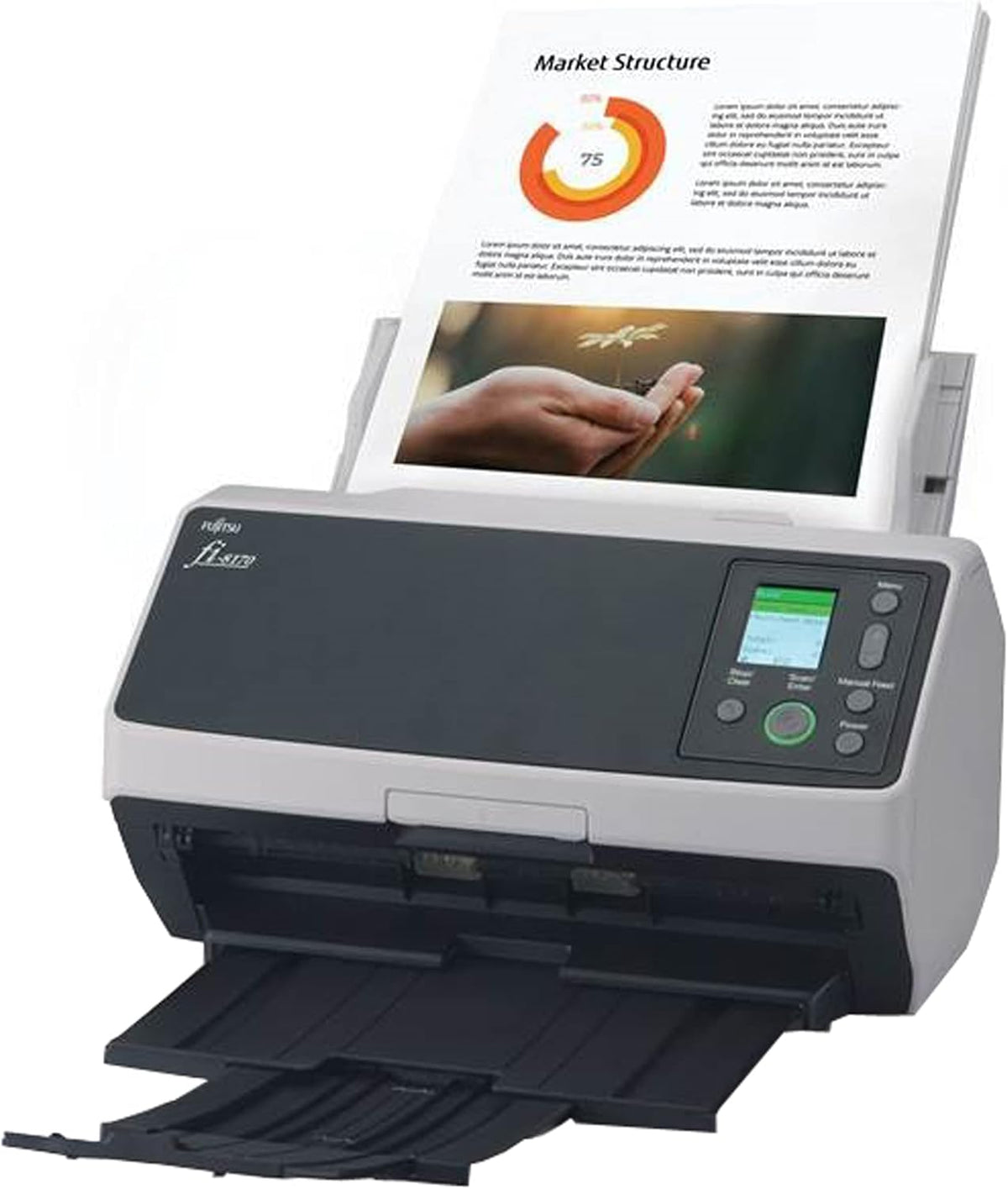 Color Duplex Document Scanner A736807