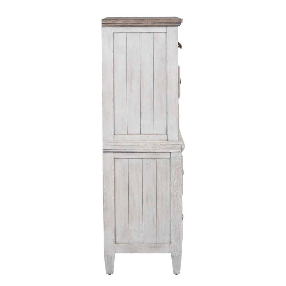 White 5 Drawer Chest T512054
