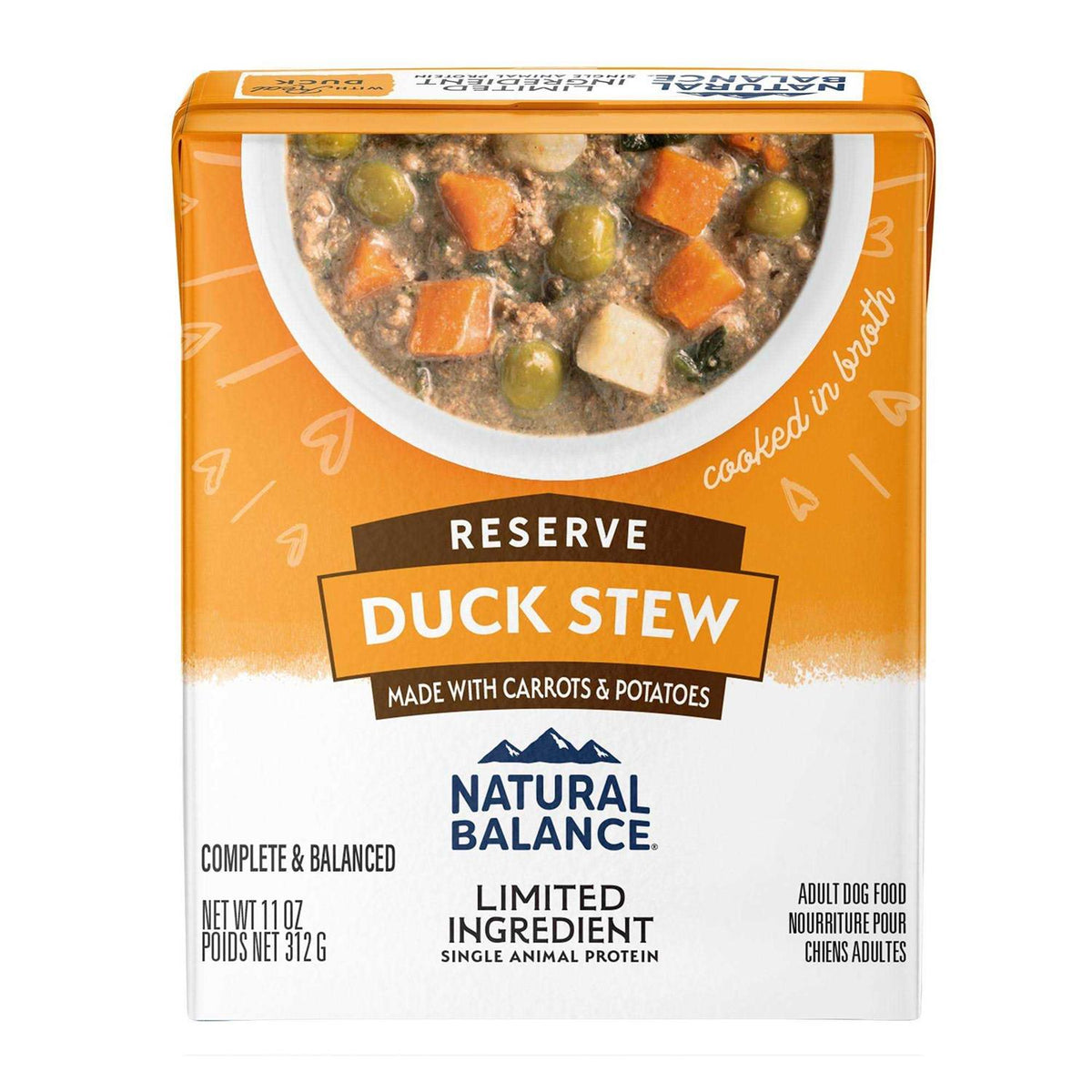 Natural Balance Limited Ingredient Stew Wet Dog Food E363638