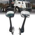 Chrome Hood Mirror Pair Set C239