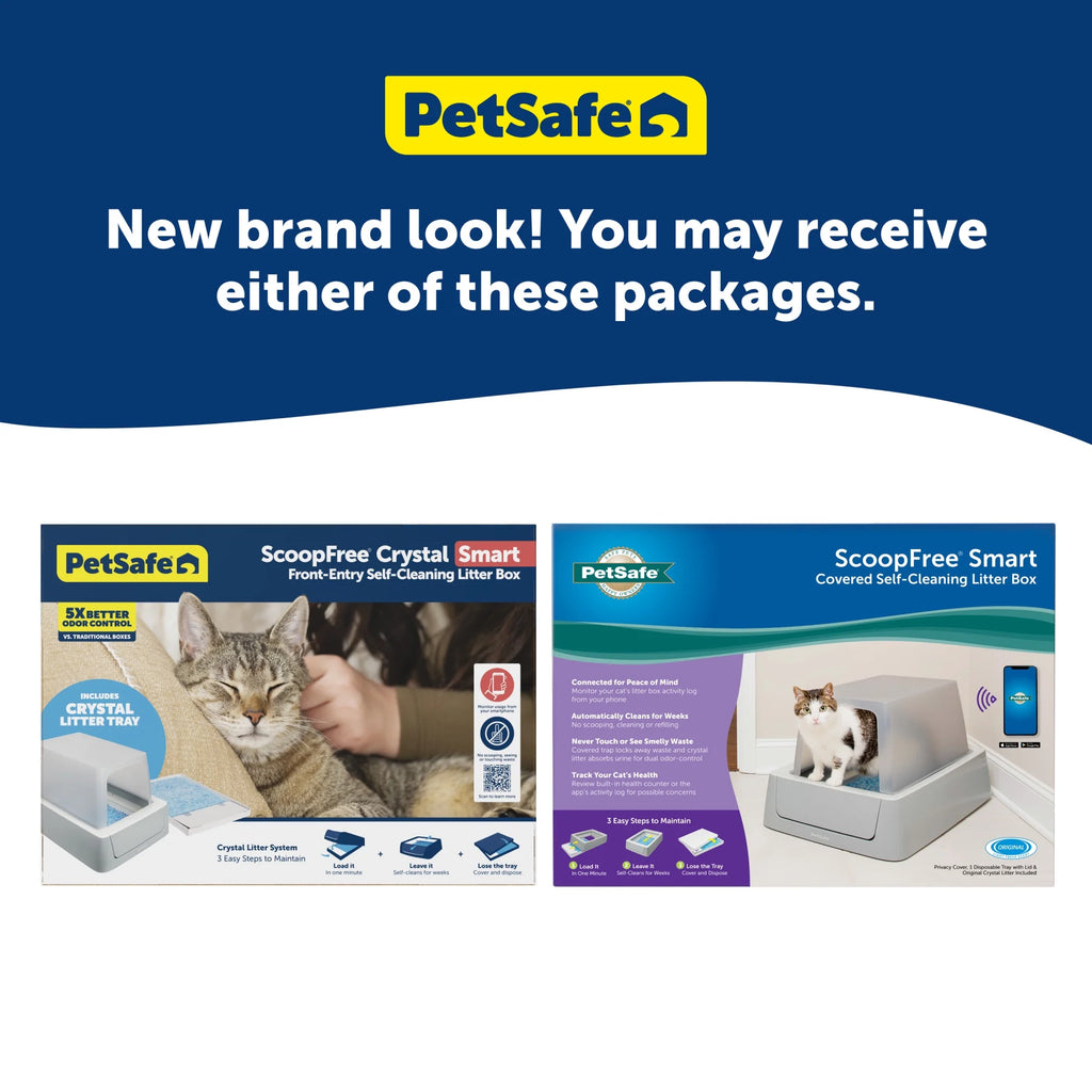 Gray Self-Cleaning Cat Litter Box E549255